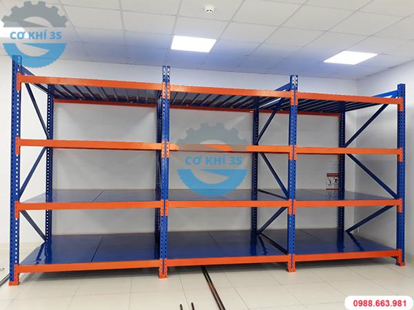 Kệ hạng nặng 4 tầng sàn tôn C2300