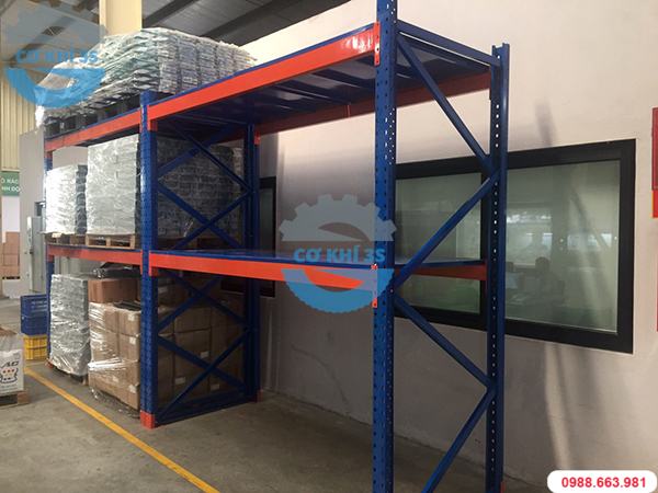 Kệ hạng nặng 2 tầng sàn tôn C2000