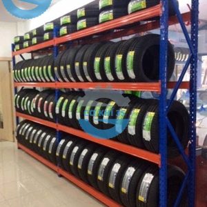 Kệ hạng trung để lốp xe cố định