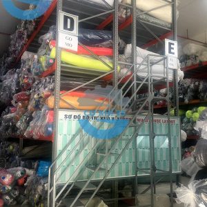 Kệ hạng nặng 4 tầng sàn tôn C4000