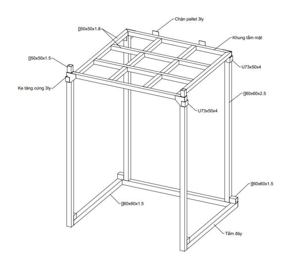 Pallet xếp chồng ngược - Ảnh 5