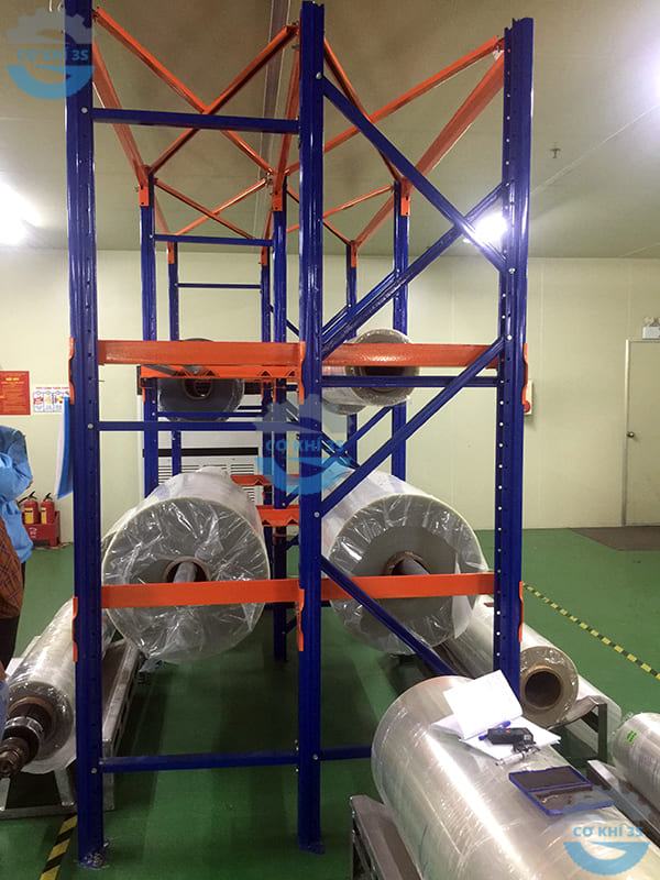 Kệ để Trục In, băng dính hạng trung có trục đỡ - Ảnh 3