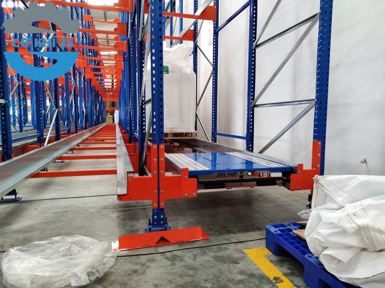 Kệ mobile pallet robot shuttler