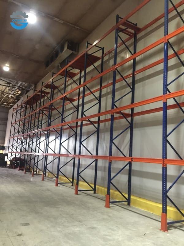 Kệ để pallet 4 tầng - 2500kg/tầng