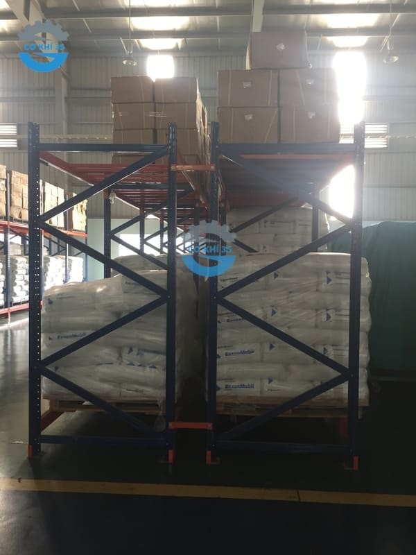 Kệ pallet sắt 2 tầng chứa 1 pallet tải 1300kg - Ảnh 3