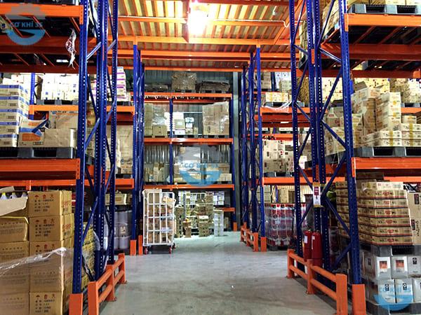 Kệ sàn công nghiệp 2 tầng beam chịu tải 1500kg/tầng - Ảnh 2