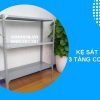 Kệ sắt V lỗ 3 tầng