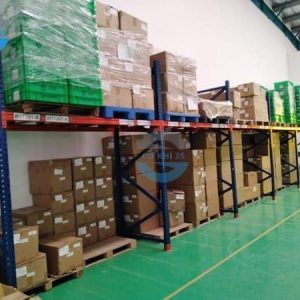 Selective racking sàn tôn 1 tầng 1500kg