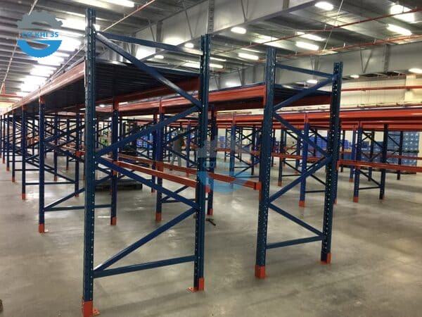 Selective racking sàn tôn 1 tầng 1500kg - Ảnh 4