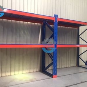 Hệ thống kệ selective sàn tôn 2 tầng 3000kg/tầng