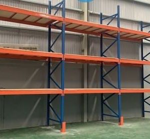 Kệ selective 3 sàn gỗ tải 2500kg/tầng