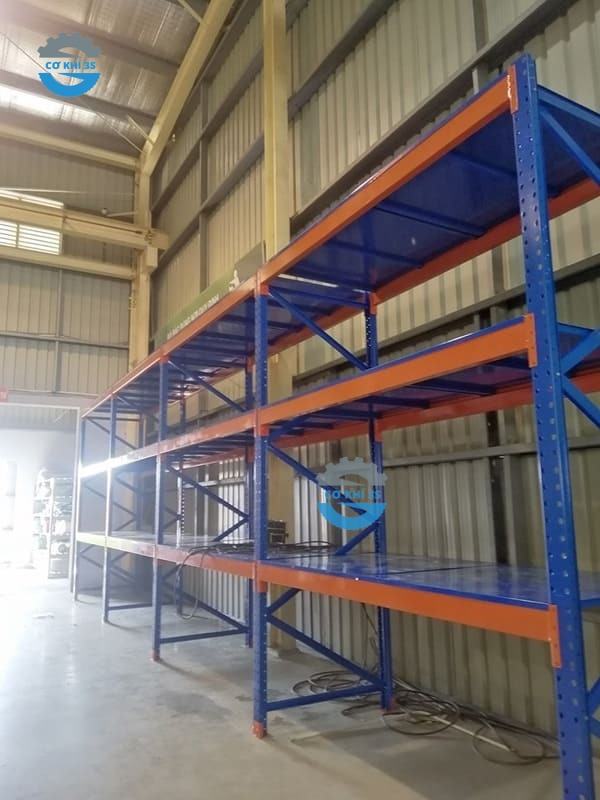 Kệ selective 3 sàn tôn tải 2500kg/tầng - Ảnh 3