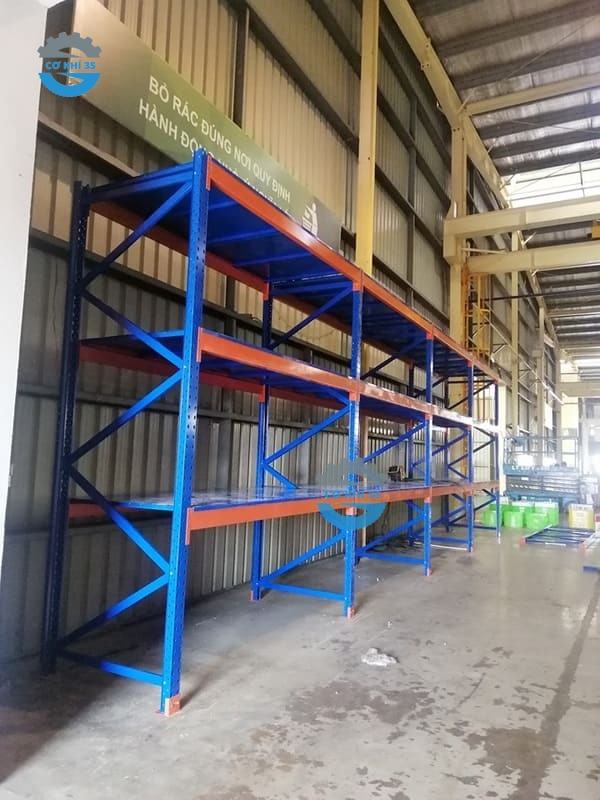 Kệ selective 3 sàn tôn tải 2500kg/tầng - Ảnh 5