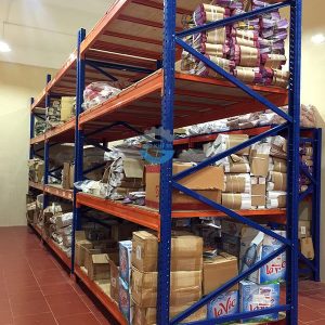 Giá kệ selective sàn gỗ 4 tầng 800 kg/tầng