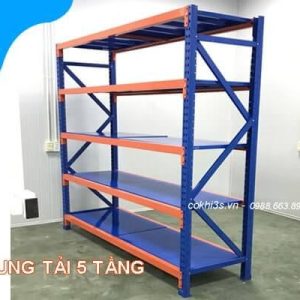 Kệ trung tải 5 tầng 300kg/tầng