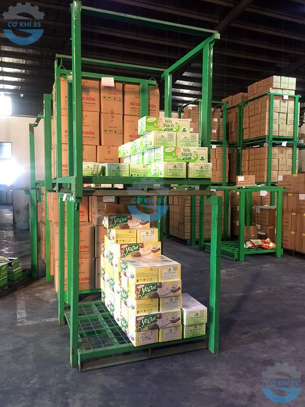 Pallet xếp chồng cố định