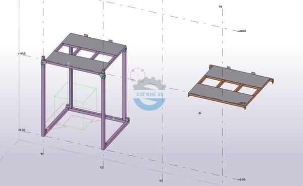 Tấm khung nóc pallet xếp chồng ngược - Ảnh 4