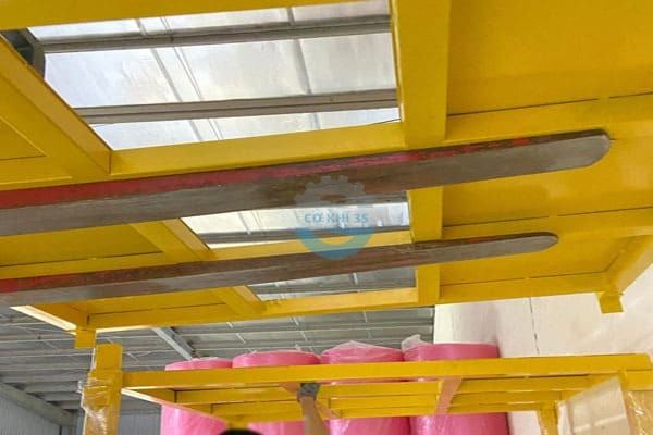 Tấm khung nóc pallet xếp chồng ngược