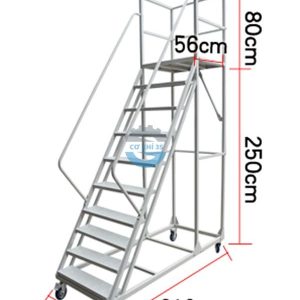 Xe thang di động cao 2500mm