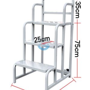 Xe thang di động cao 750mm