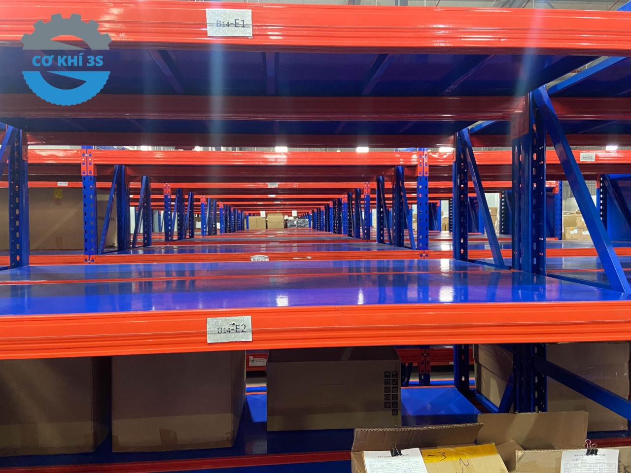 Cấu tạo của giá kệ trung tải