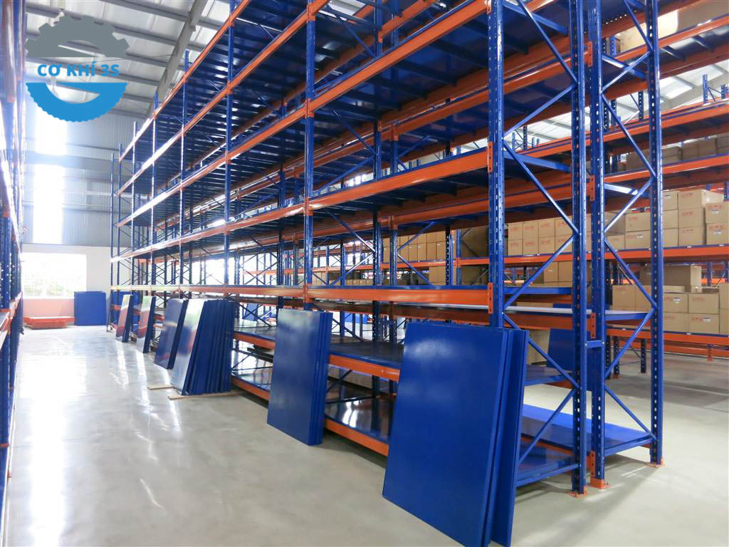 Quy cách lắp ráp kệ kho công nghiệp