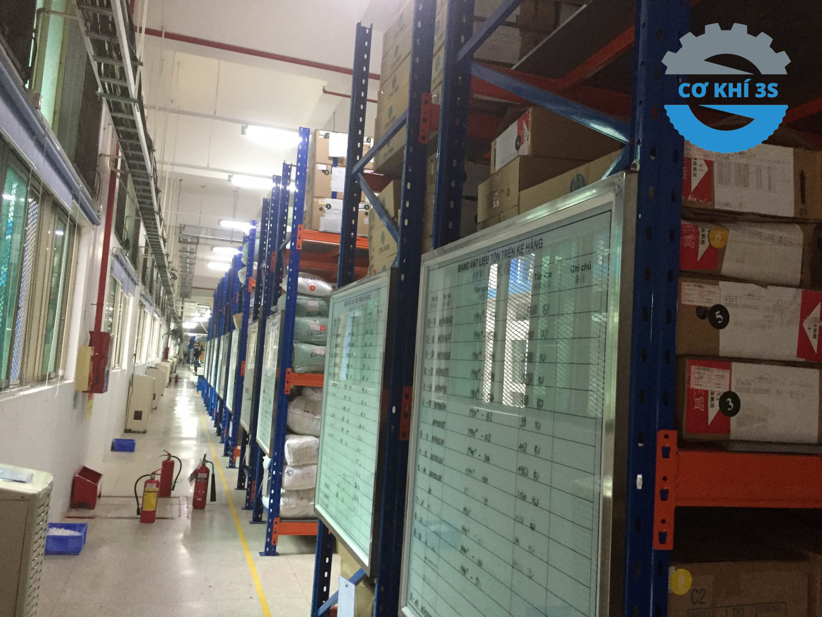 Dự án kệ hạng nặng 3S