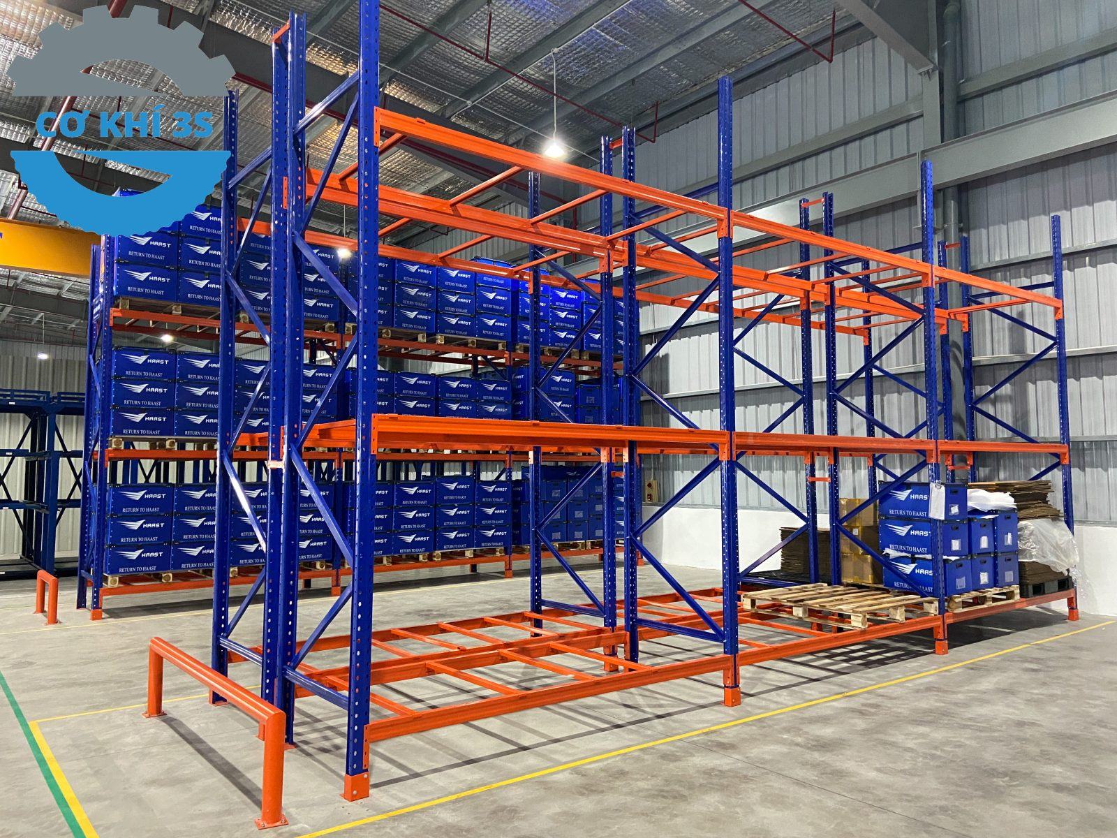 Kệ trung tải 3 tầng 300kg/tầng