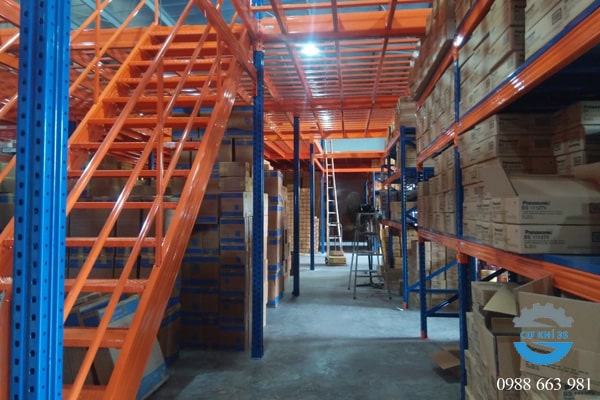 Dự án kệ kho sàn lửng tỉnh Bắc Ninh