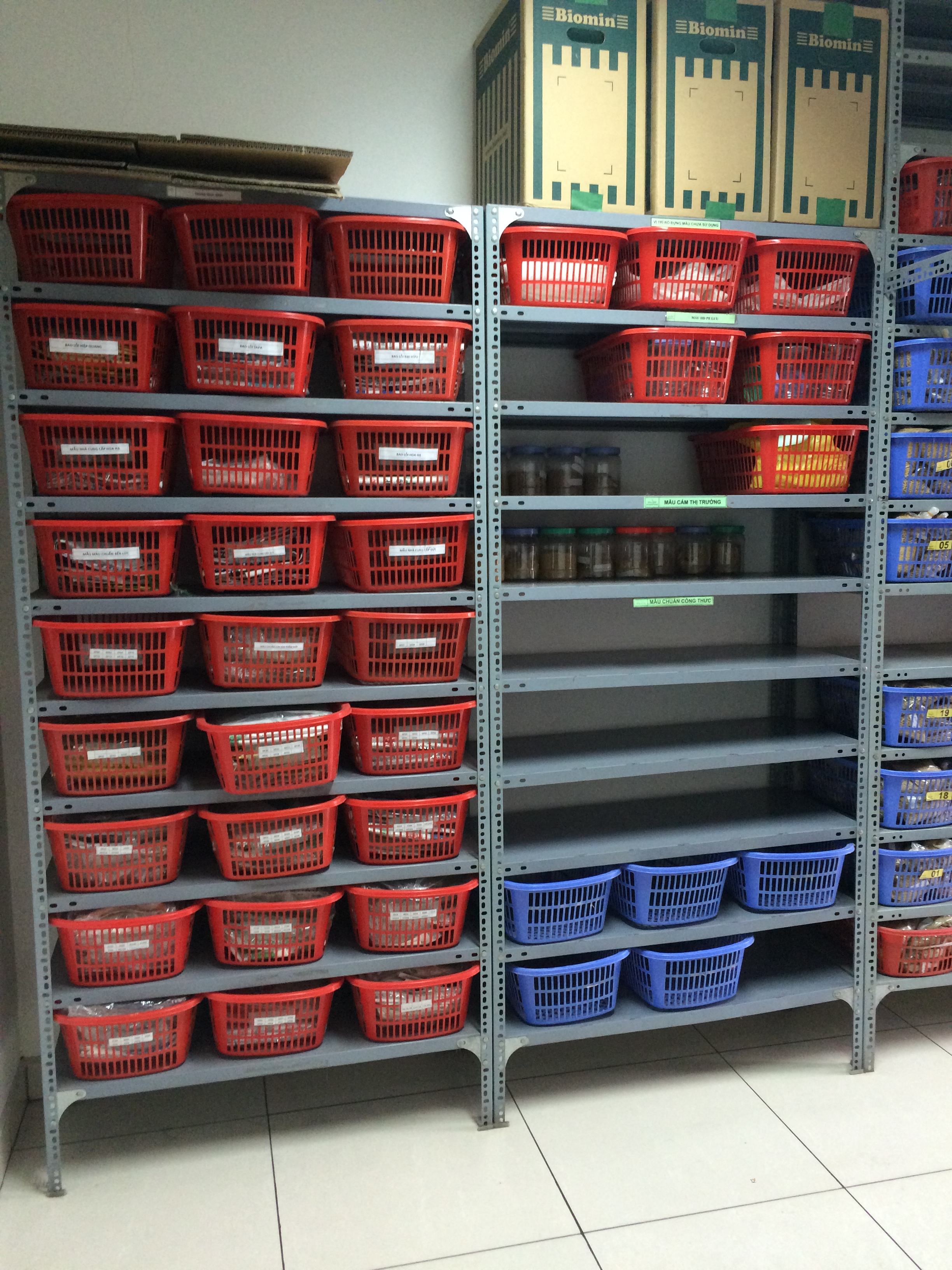 Dự án kệ sắt thực hiện ở Hà Nam