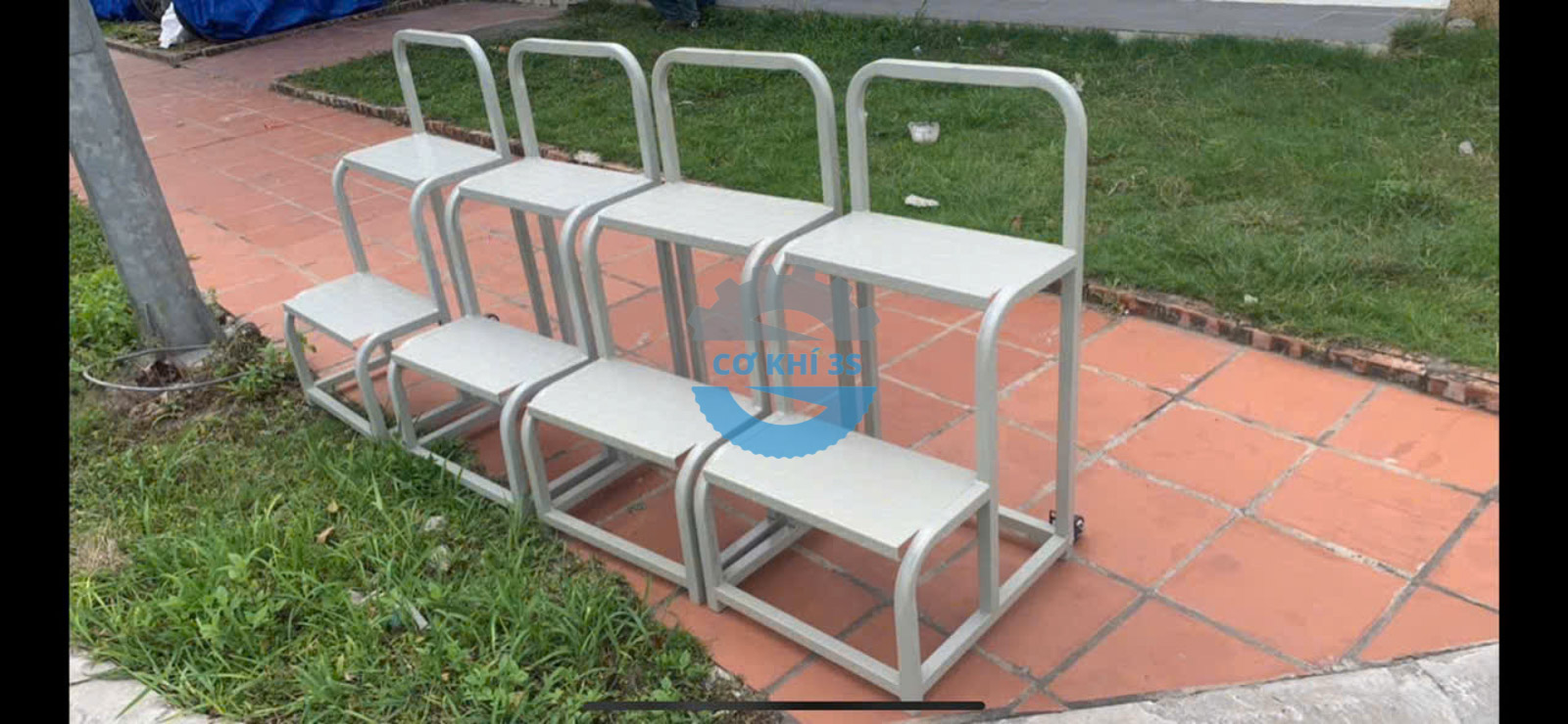 Xe thang di động cao 750mm - Ảnh 6