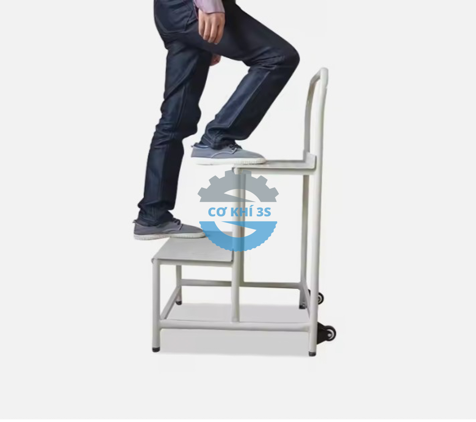 Xe thang di động cao 750mm - Ảnh 3
